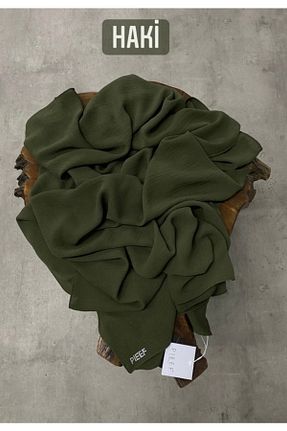 شال خاکی زنانه جاز Cazz Scarf - کد 462990231