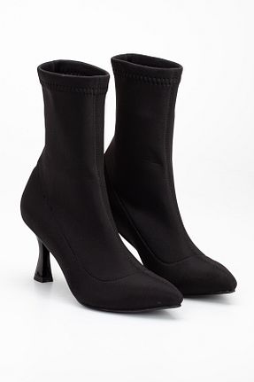 بوت / نیم بوت مشکی زنانه چرم مصنوعی SUENO SHOES - کد 778551275