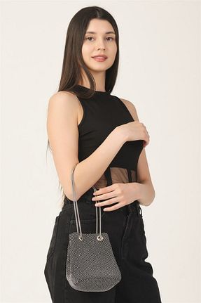 کیف دوشی مشکی زنانه چرم مصنوعی VS ACCESSORY - کد 238240974