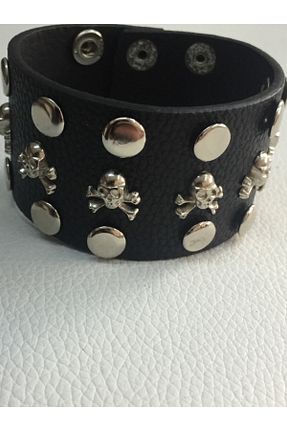دستبند جواهر مشکی زنانه چرم Aksabeltchokers - کد 261183882