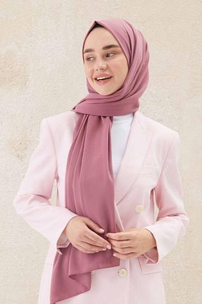 شال صورتی زنانه پلی استر Onur - کد 801824259