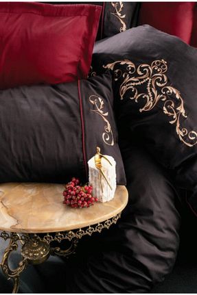 روتختی دونفره زرشکی Lastiksiz Cotton Box - کد 157937354