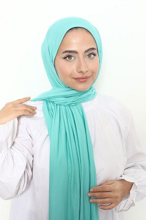 شال سبز زنانه ویسکون Mizge Scarf - کد 802551332