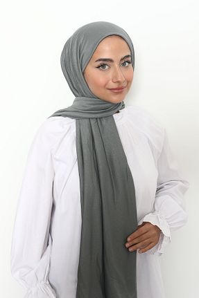 شال سبز زنانه ویسکون Mizge Scarf - کد 802550397