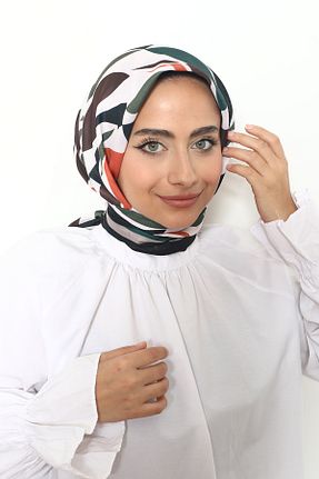 روسری رنگی پنبه ای Mizge Scarf - کد 802573449