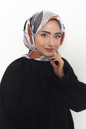 روسری رنگی پنبه ای Mizge Scarf - کد 802571847