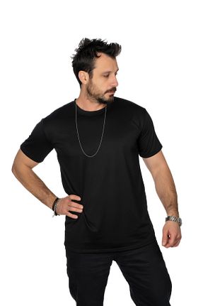 تیشرت مشکی مردانه رگولار MAXI DRY - کد 207995610