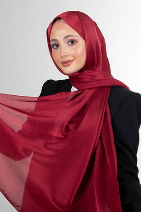 شال زرشکی زنانه پنبه پلی استر HAREM SCARF - کد 686822789