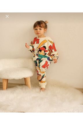 ست بالاتنه و پائین تنه بچه گانه بافتنی barin kids - کد 763459227