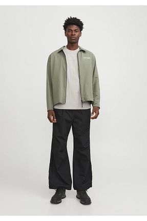 تیشرت بژ مردانه اسلیم فیت Jack & Jones - کد 802454236