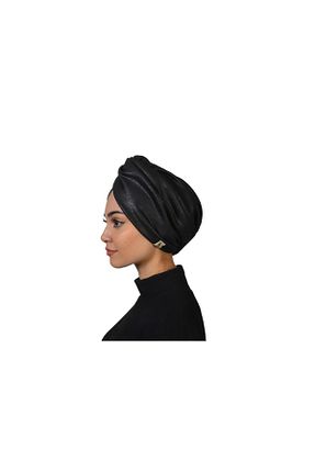 روسری مشکی ساده Bitter Colors - کد 455472559
