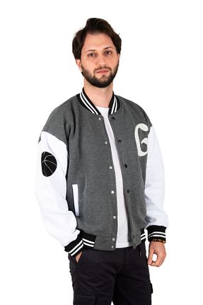 کت طوسی مردانه گشاد DeepSea - کد 795031512