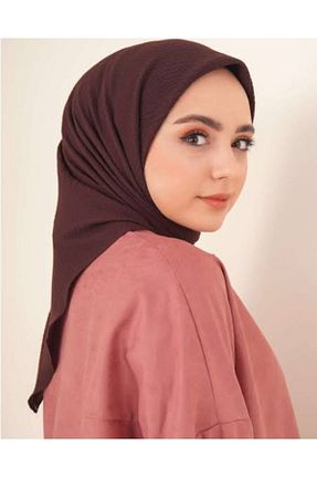روسری قهوه ای 100 x 100 Trablus - کد 692286953