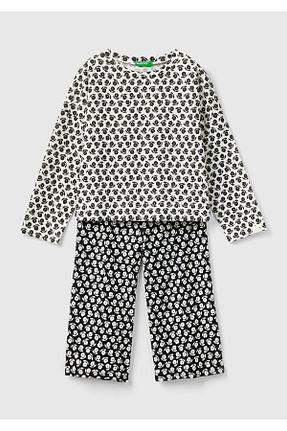 پائین تنه راحتی رنگی بچه گانه %100 پنبه United Colors of Benetton - کد 802485713