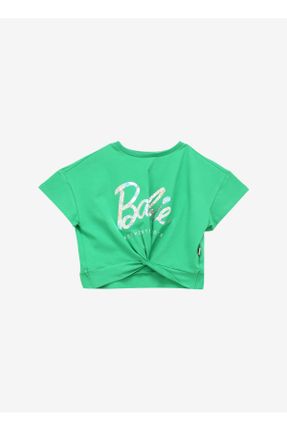 تی شرت سبز بچه گانه رگولار کد 802531474
