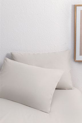 روکش بالش بژ پنبه ای Yataş - کد 70097013