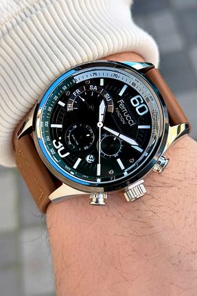ساعت مچی رنگی مردانه 46 میلی متر Ferrucci - کد 802549423