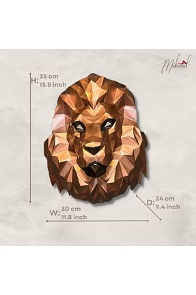 محصول دکوراسیون دیوار متالیک 1 پارچه Mukemel - کد 756505499