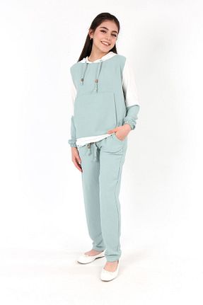 تونیک سبز بچه گانه بافتنی MIZMIZ - کد 302304234