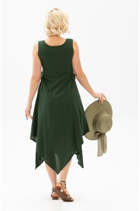 لباس سبز زنانه بافتنی رگولار بیسیک کد 92950150