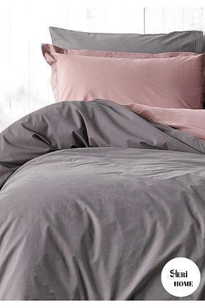 روتختی تک نفره طوسی پنبه ای Sheri Home Tekstil - کد 802772041