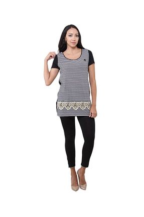بلوز مشکی زنانه Straight Dodona - کد 38957107