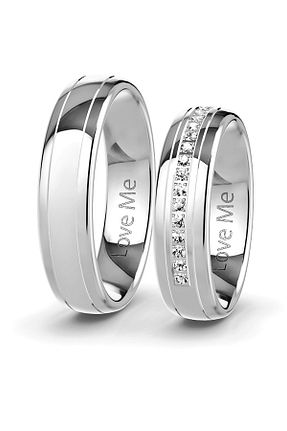 انگشتر استیل (فولاد) استیل (فولاد) Love Me - کد 799143882