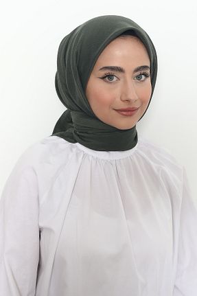 روسری خاکی پنبه ای Mizge Scarf - کد 802579581