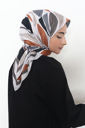 روسری رنگی پنبه ای Mizge Scarf - کد 802571847