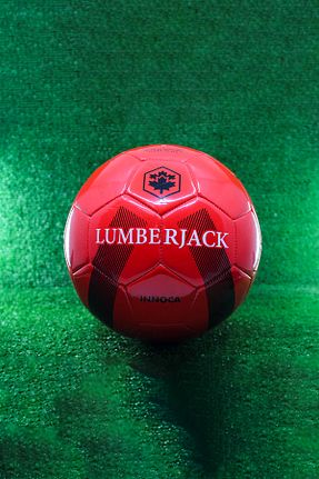 توپ فوتبال قرمز 5 Numara Lumberjack - کد 802578588