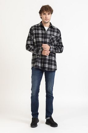 پیراهن طوسی مردانه رگولار Villager&Son - کد 797114894
