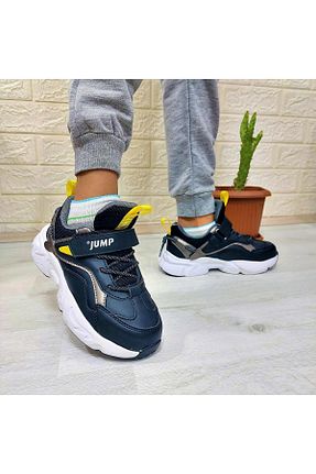 کفش پیاده روی مشکی بچه گانه پارچه ای Jump - کد 802278636