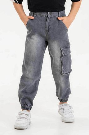 شلوار طوسی بچه گانه پنبه ای Gold Class Kidswear - کد 736845651