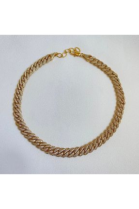 گردنبند جواهر طلائی زنانه H&B Design - کد 802482940