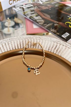 دستبند جواهر طلائی زنانه کد 774295848