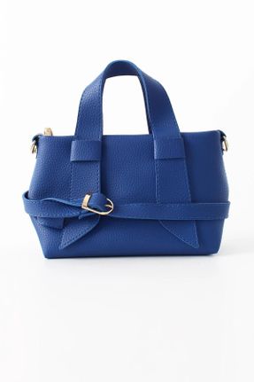 کیف دوشی آبی زنانه چرم مصنوعی کد 802584941
