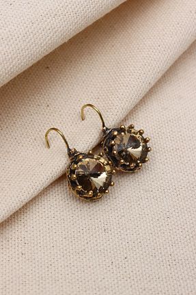 گوشواره جواهر رنگی زیرکن Süspüs Accessories - کد 802601828