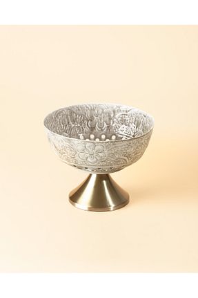 کاسه و بشقاب دکوراتیو طوسی Madame Coco - کد 802599668