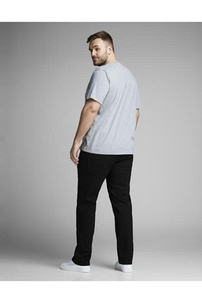 شلوار جین مشکی مردانه پاچه تنگ Jack & Jones - کد 32554874