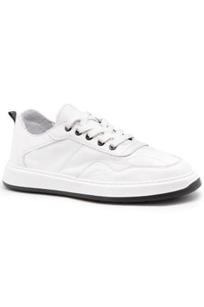 کفش کژوال سفید مردانه پاشنه کوتاه ( 4 - 1 cm ) پاشنه ساده کد 790861171