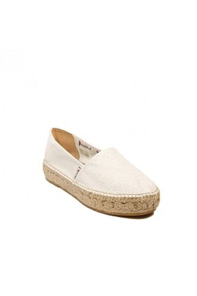 کفش بیرون سفید زنانه پارچه ESPADRILLES - کد 802880373