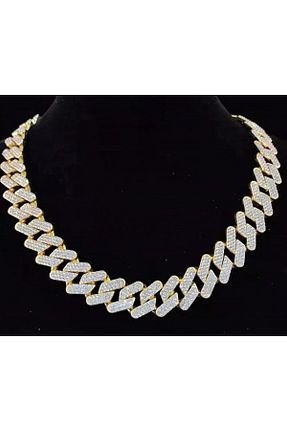 ست استیل طلائی زنانه سنگ Elmas Dizayn - کد 802938467