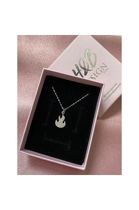 گردنبند استیل ( فولاد ) طلائی زنانه استیل (فولاد) h&b design jewel - کد 802942181
