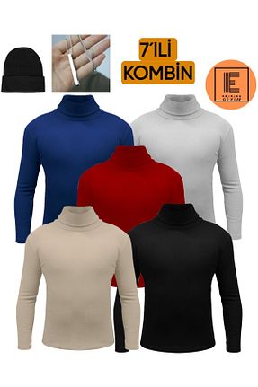 پلیور مشکی مردانه ساده YOUKNITWEAR - کد 783901988