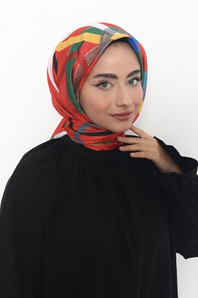 روسری رنگی پنبه ای Mizge Scarf - کد 802572901