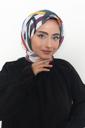 روسری رنگی پنبه ای Mizge Scarf - کد 802571462