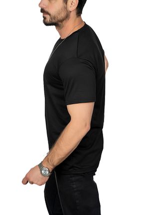 تیشرت مشکی مردانه رگولار MAXI DRY - کد 207995610