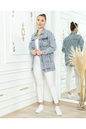 کت آبی زنانه اسلیم فیت eGs - کد 260436656