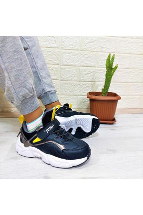 کفش پیاده روی مشکی بچه گانه پارچه ای Jump - کد 802278636