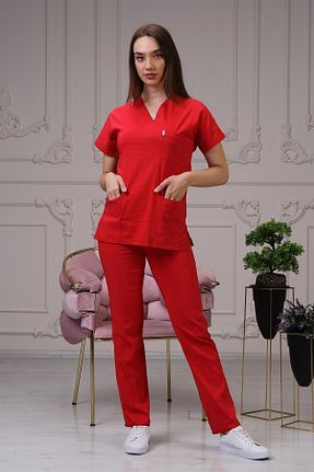 لباس کار قرمز cinaruniforma - کد 330081107